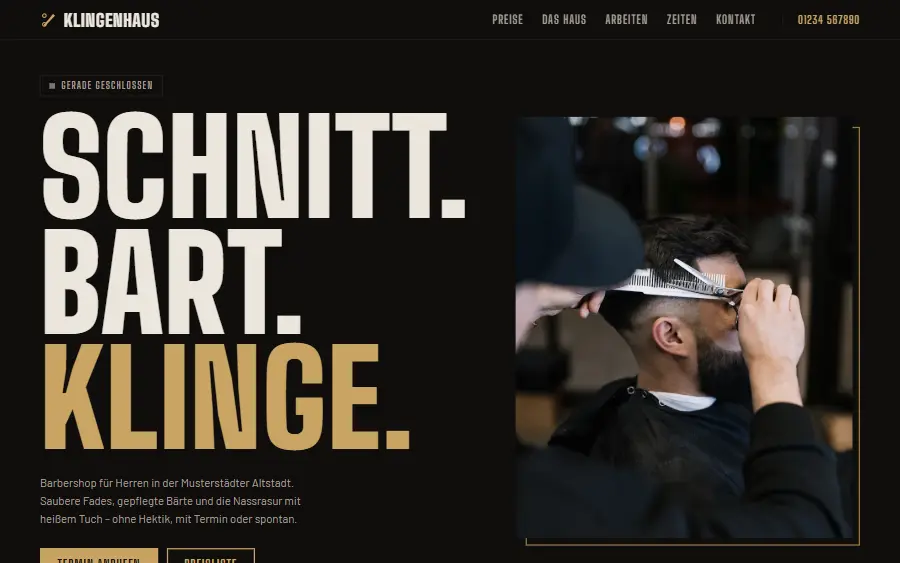 Klingenhaus Barbershop